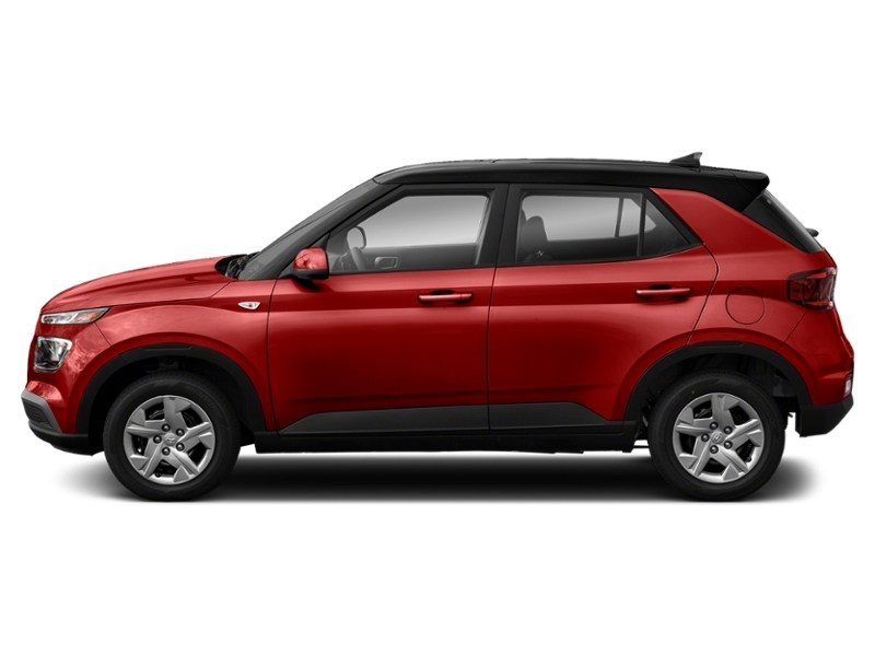 2022 Hyundai Venue Essential IVT w/Two-Tone Fiery Red w/Black Roof  Shot 5