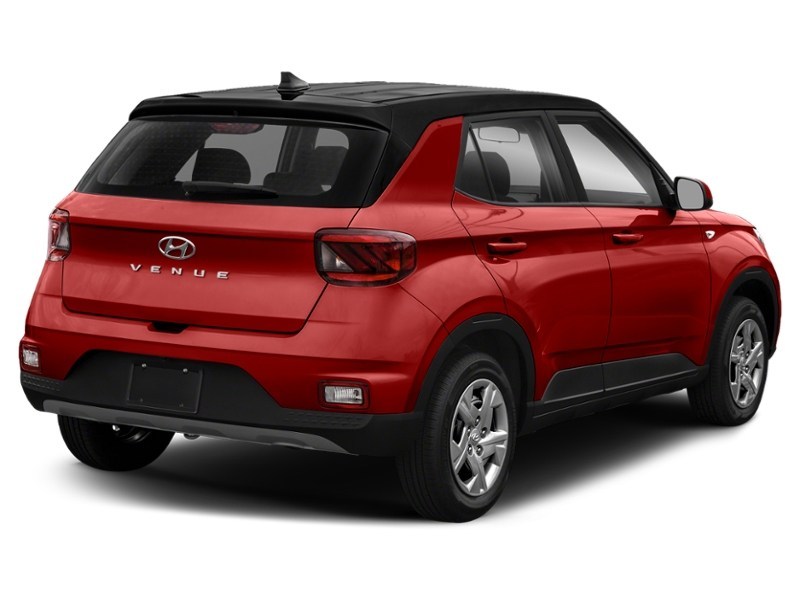 2022 Hyundai Venue Essential IVT w/Two-Tone Fiery Red w/Black Roof  Shot 6