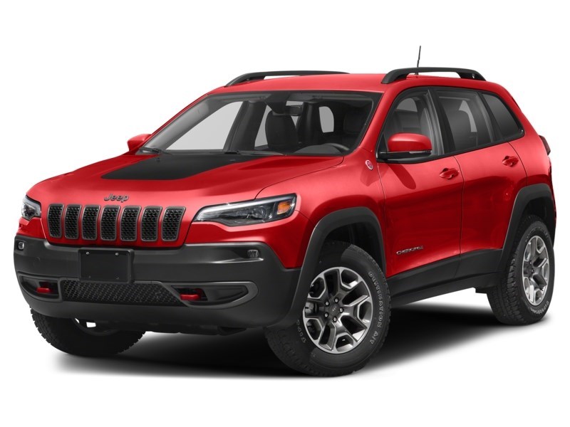 2019 Jeep Cherokee Trailhawk 4x4 Firecracker Red  Shot 4