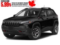 2020 Jeep Cherokee Trailhawk Elite 4x4 Diamond Black Crystal Pearl  Shot 1