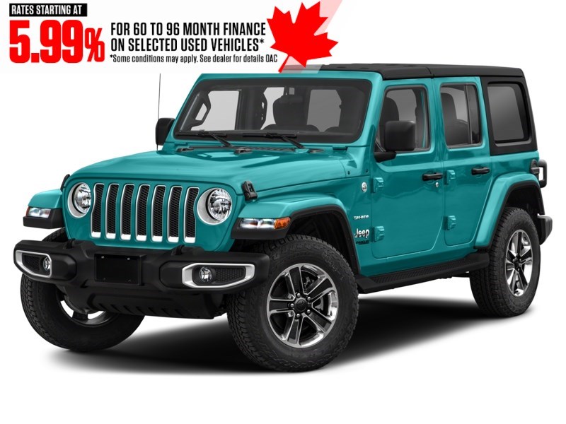 2020 Jeep Wrangler Unlimited Sahara 4x4 Bikini Pearl  Shot 30