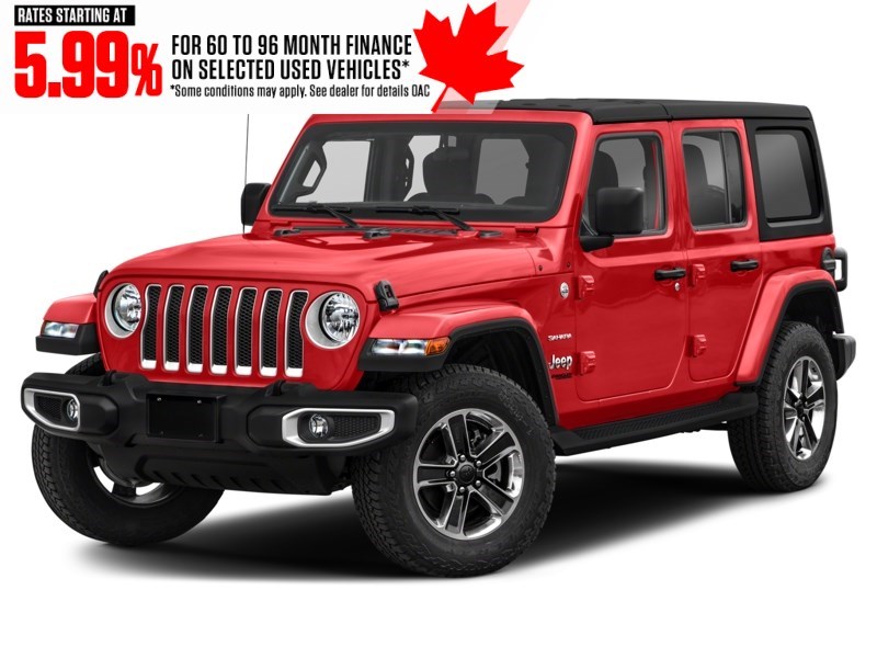 2020 Jeep Wrangler Unlimited Sahara 4x4 Firecracker Red  Shot 36