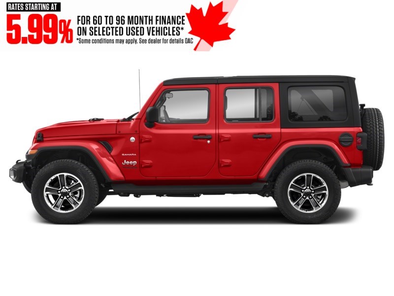 2020 Jeep Wrangler Unlimited Sahara 4x4 Firecracker Red  Shot 35