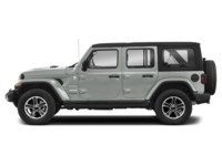 2021 Jeep Wrangler Unlimited Unlimited Sahara 4x4 Bright White  Shot 3