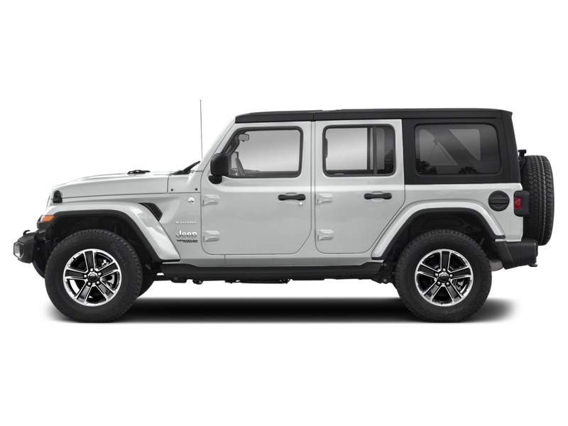 2021 Jeep Wrangler Unlimited Unlimited Sahara 4x4 Bright White  Shot 3