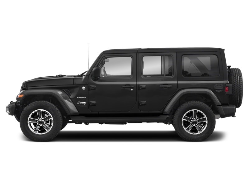2019 Jeep Wrangler Unlimited Sahara Black  Shot 3