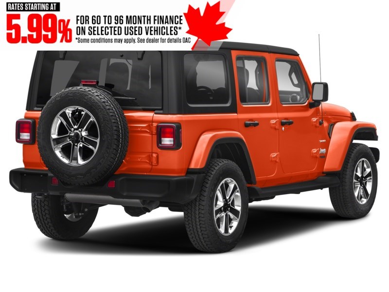 2020 Jeep Wrangler Unlimited Sahara 4x4 Punk n Metallic  Shot 14