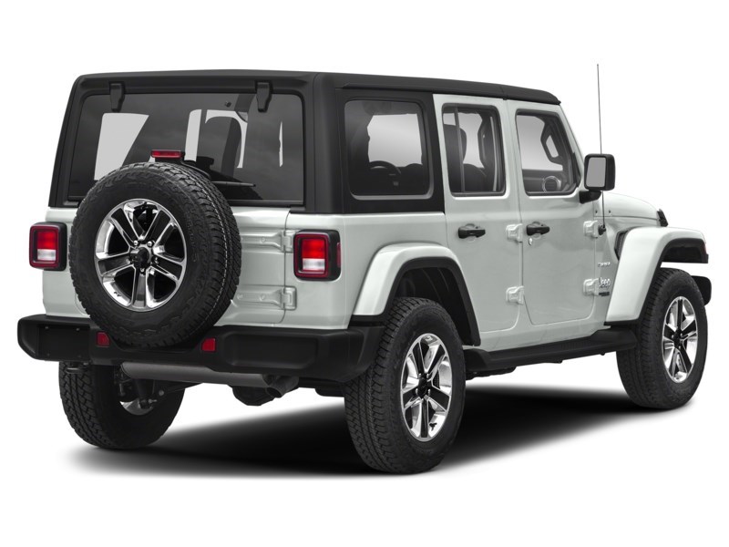2021 Jeep Wrangler Unlimited Unlimited Sahara 4x4 Bright White  Shot 6