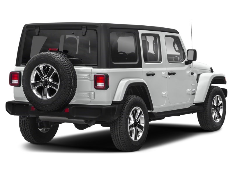 2021 Jeep Wrangler Unlimited Unlimited Sahara 4x4 Bright White  Shot 6