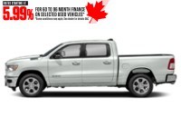 2021 RAM 1500 Big Horn 4x4 Crew Cab 6'4" Box Bright White  Shot 3