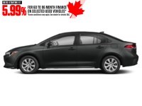 2022 Toyota Corolla LE CVT Black Sand Pearl  Shot 3