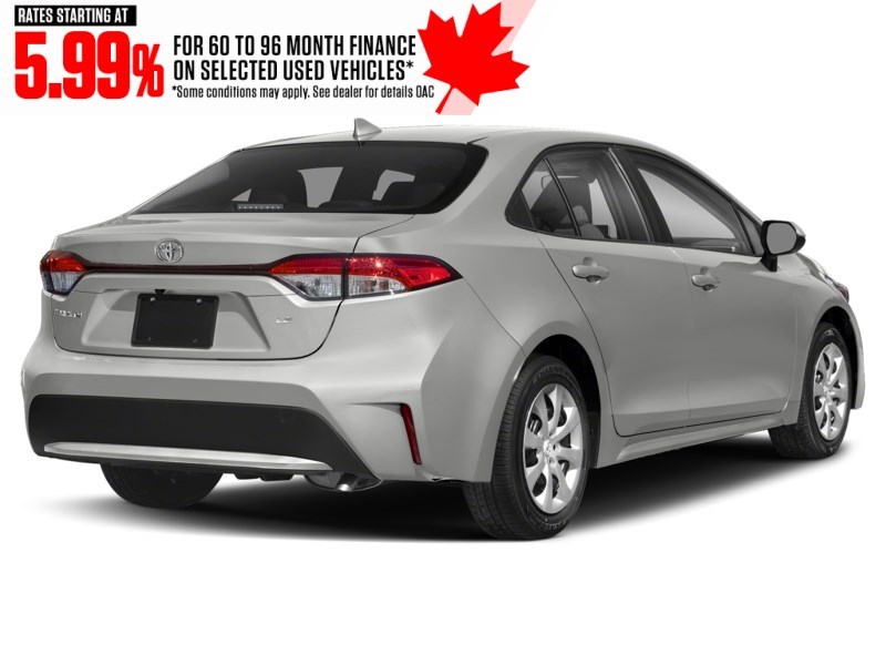 2022 Toyota Corolla LE CVT Classic Silver Metallic  Shot 18