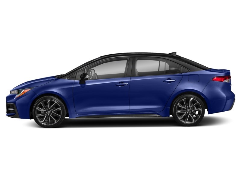2021 Toyota Corolla SE CVT Blue Crush Metallic w/Black Roof  Shot 3