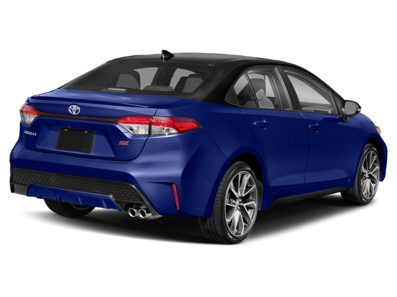2021 Toyota Corolla SE CVT Blue Crush Metallic w/Black Roof  Shot 25