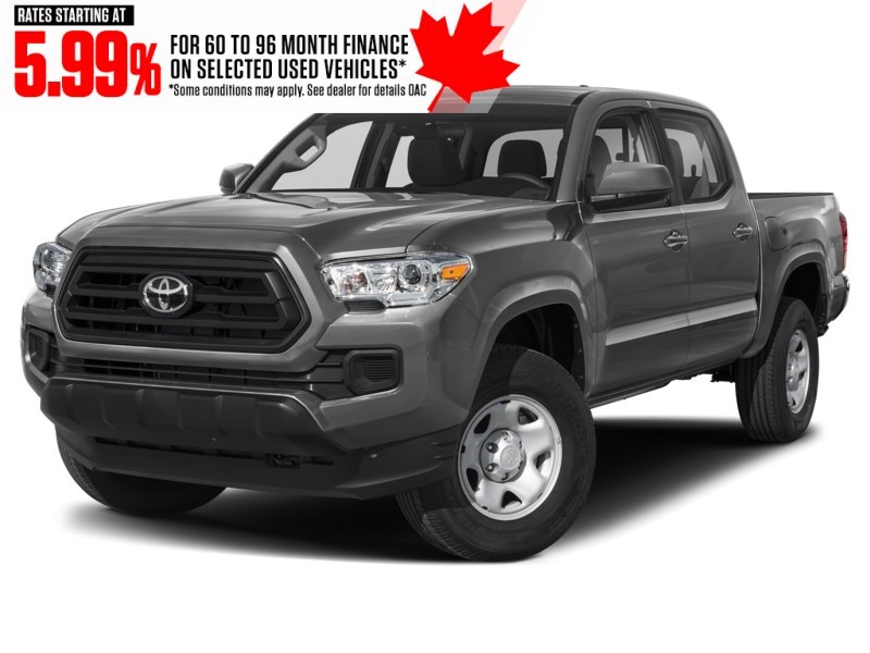 2020 Toyota Tacoma 4x4 Double Cab Auto Magnetic Grey Metallic  Shot 1