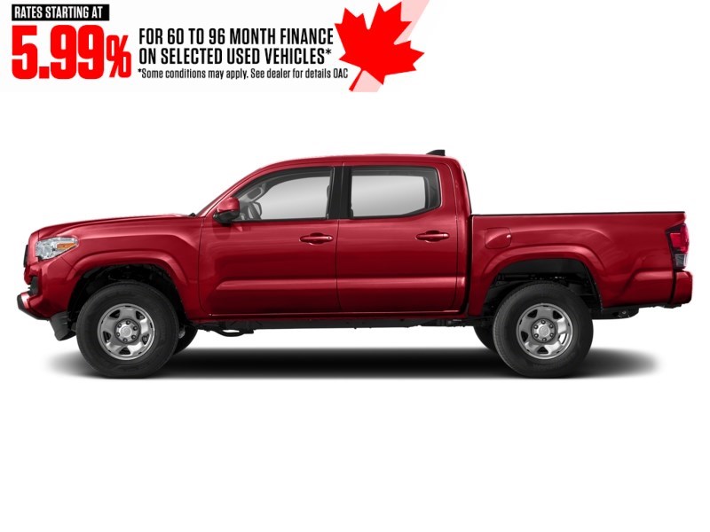 2020 Toyota Tacoma 4x4 Double Cab Auto Barcelona Red Metallic  Shot 25
