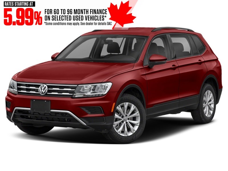 2020 Volkswagen Tiguan Trendline 4MOTION Ruby Red Metallic  Shot 1