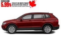 2020 Volkswagen Tiguan Trendline 4MOTION Ruby Red Metallic  Shot 3