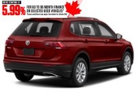 2020 Volkswagen Tiguan Trendline 4MOTION Ruby Red Metallic  Shot 2