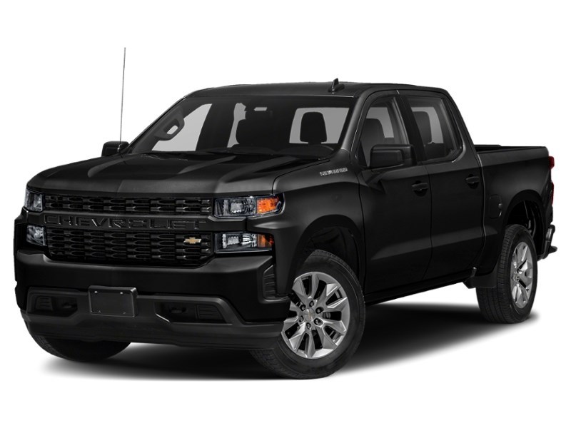 2022 Chevrolet Silverado 1500 LTD 4WD Crew Cab 147" Custom Black  Shot 1