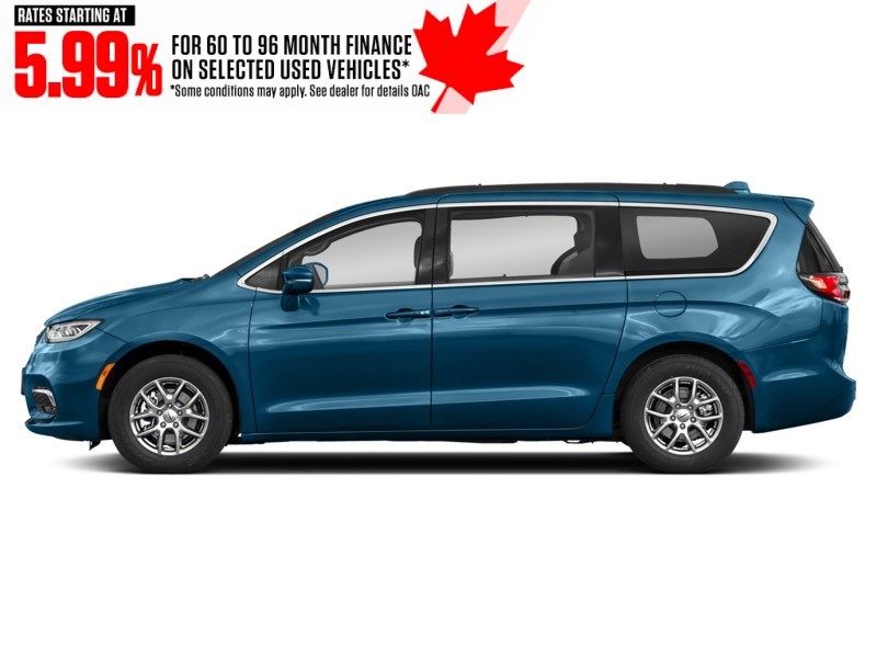 2022 Chrysler Pacifica Touring L AWD Fathom Blue Pearl  Shot 7
