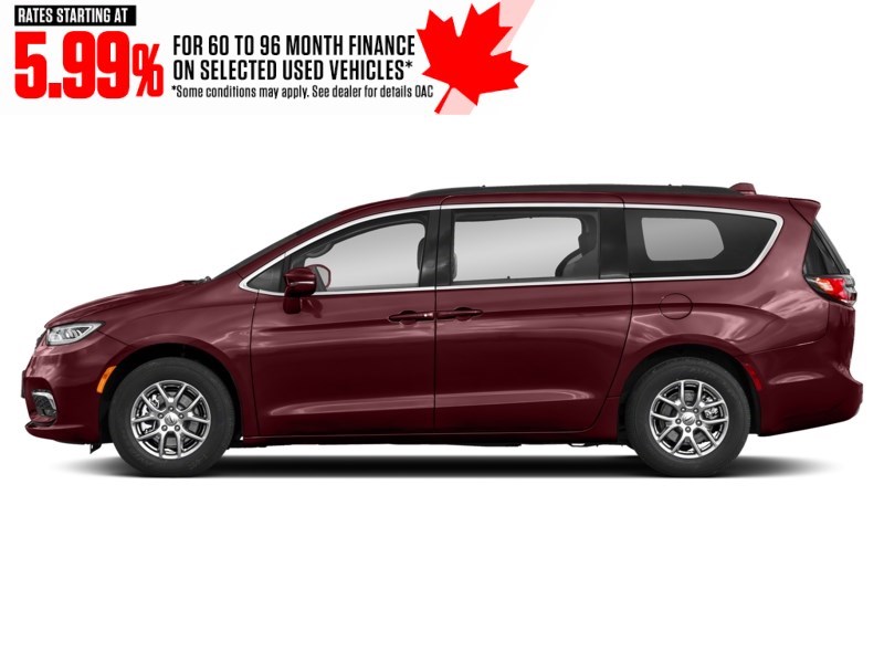 2022 Chrysler Pacifica Touring L AWD Velvet Red Pearl  Shot 13