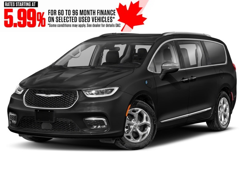 2022 Chrysler Pacifica Hybrid Limited 2WD Brilliant Black Crystal Pearl  Shot 1