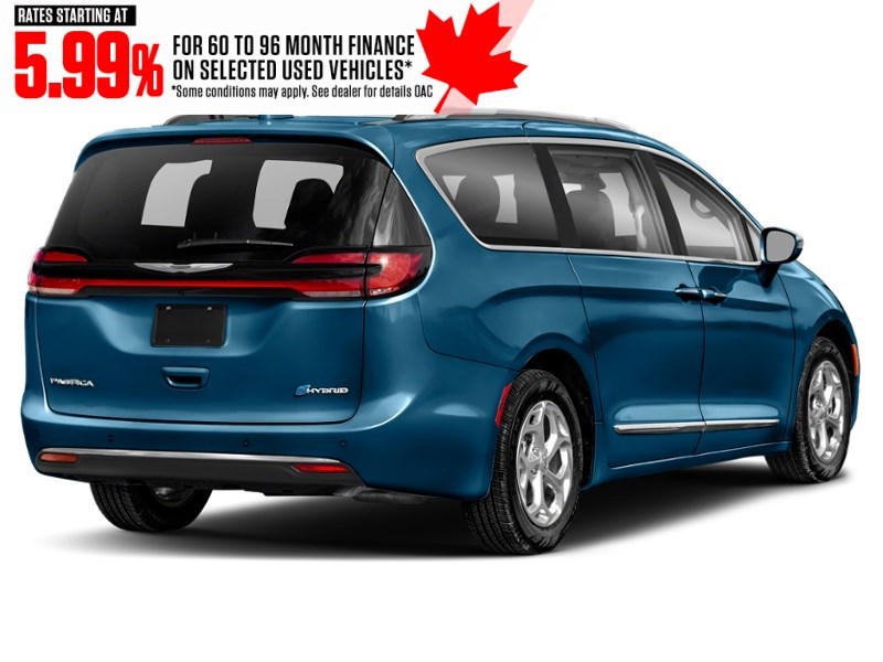 2022 Chrysler Pacifica Hybrid Limited 2WD Fathom Blue Pearl  Shot 2
