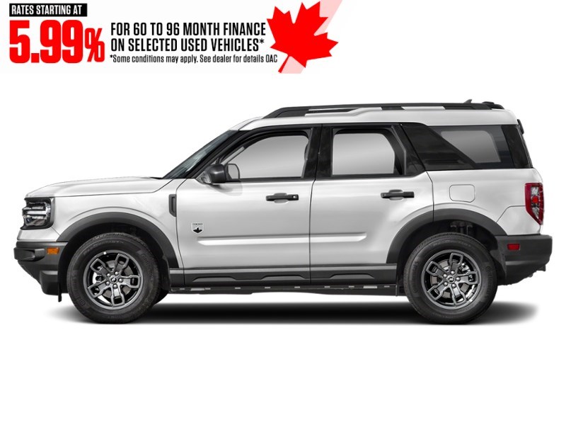 2024 Ford Bronco Sport Big Bend 4x4 Oxford White  Shot 5