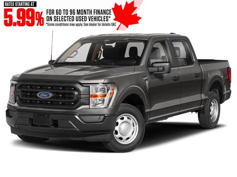 2023 Ford F-150 XL 4WD SuperCrew 5.5' Box Carbonized Grey Metallic  Shot 1
