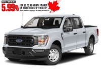 2022 Ford F-150 XL 4WD SuperCrew 5.5' Box Space White Metallic  Shot 5