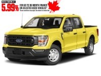 2023 Ford F-150 XL 4WD SuperCrew 5.5' Box Yellow  Shot 5