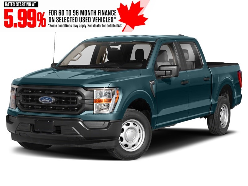 2023 Ford F-150 XL 4WD SuperCrew 5.5' Box Green  Shot 30