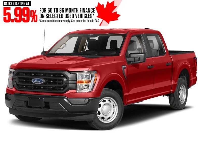 2023 Ford F-150 XL 4WD SuperCrew 5.5' Box Race Red  Shot 51