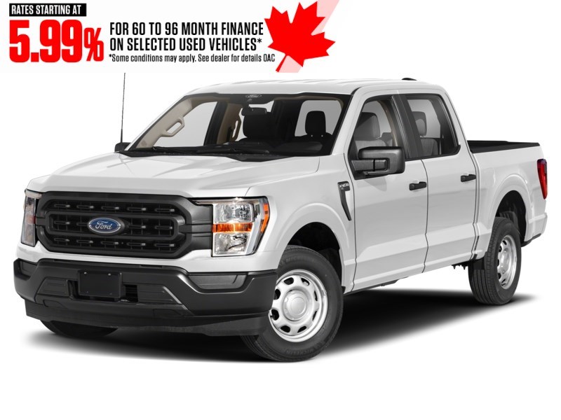 2023 Ford F-150 XL 4WD SuperCrew 5.5' Box Oxford White  Shot 66