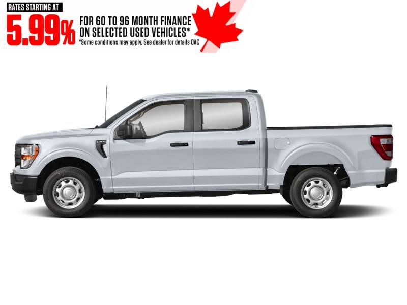 2022 Ford F-150 XL 4WD SuperCrew 5.5' Box Space White Metallic  Shot 6