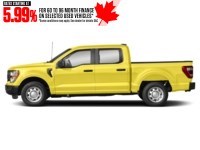 2023 Ford F-150 XL 4WD SuperCrew 5.5' Box Yellow  Shot 4