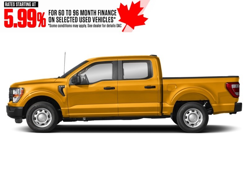 2023 Ford F-150 XL 4WD SuperCrew 5.5' Box School Bus Yellow  Shot 10