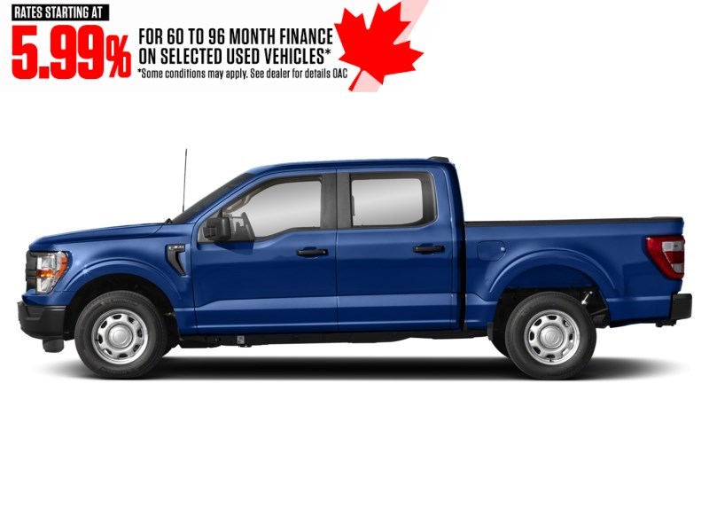 2023 Ford F-150 XL 4WD SuperCrew 5.5' Box Atlas Blue Metallic  Shot 18