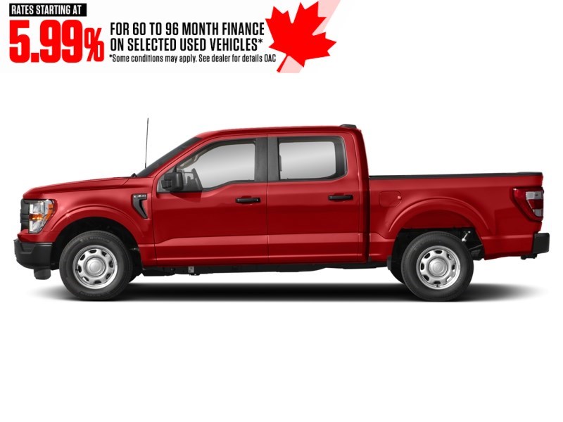 2023 Ford F-150 XL 4WD SuperCrew 5.5' Box Race Red  Shot 53