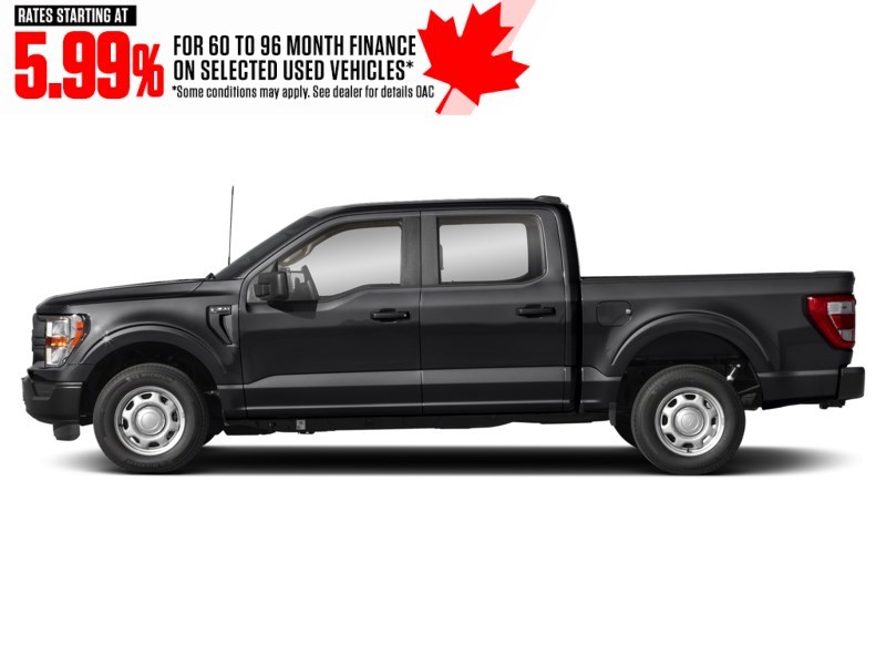 2023 Ford F-150 XL 4WD SuperCrew 5.5' Box Agate Black Metallic  Shot 61
