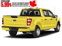 2023 Ford F-150 XL 4WD SuperCrew 5.5' Box Yellow  Shot 7