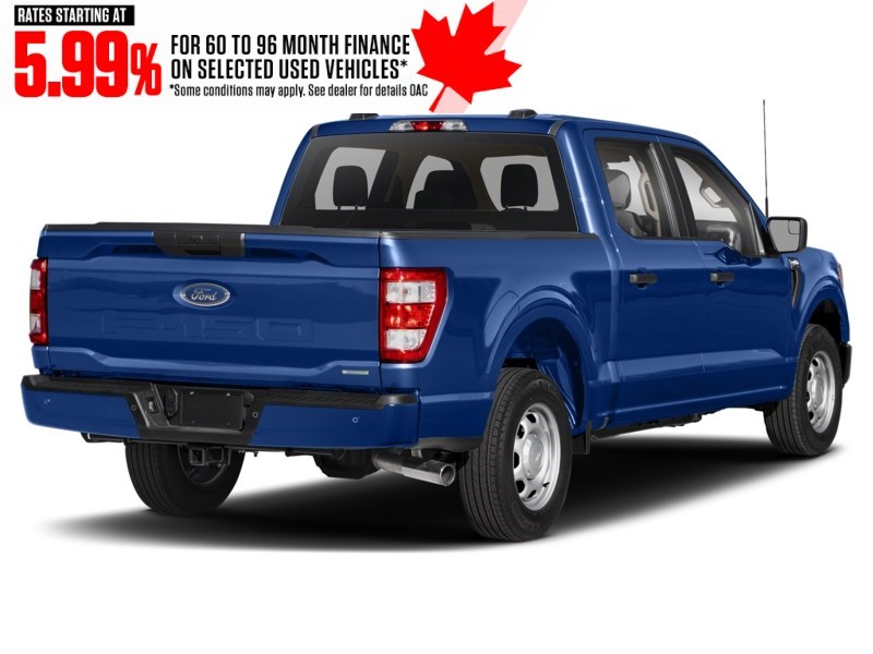 2023 Ford F-150 XL 4WD SuperCrew 5.5' Box Atlas Blue Metallic  Shot 19