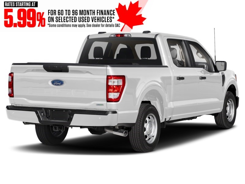 2023 Ford F-150 XL 4WD SuperCrew 5.5' Box Oxford White  Shot 64
