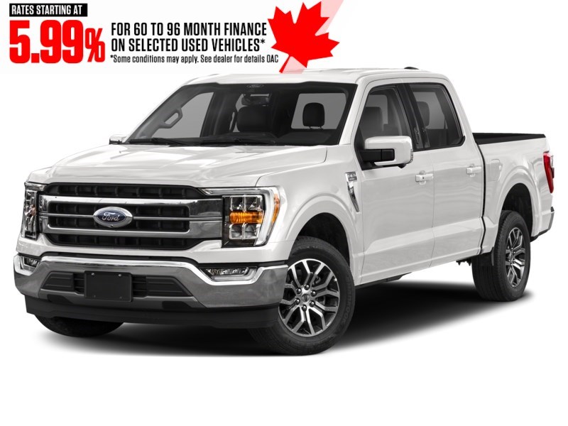 2022 Ford F-150 LARIAT 4WD SuperCrew 5.5' Box Space White Metallic  Shot 4