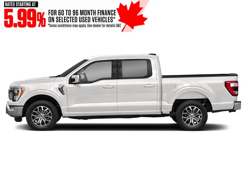 2022 Ford F-150 LARIAT 4WD SuperCrew 5.5' Box Space White Metallic  Shot 5