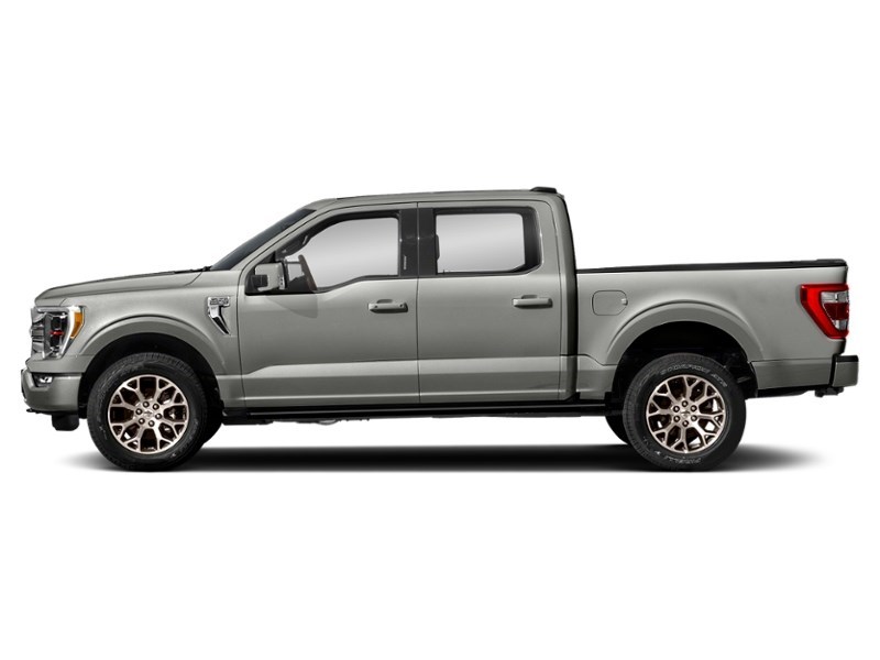 2023 Ford F-150 King Ranch 4WD SuperCrew 5.5' Box Iconic Silver Metallic  Shot 3