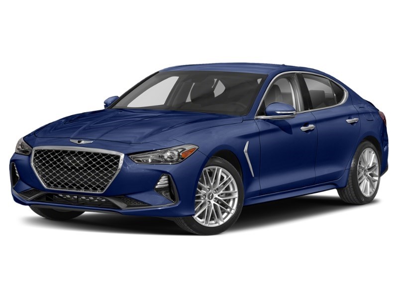 2019 Genesis G70 2.0T Advanced AWD Mallorca Blue Metallic  Shot 1