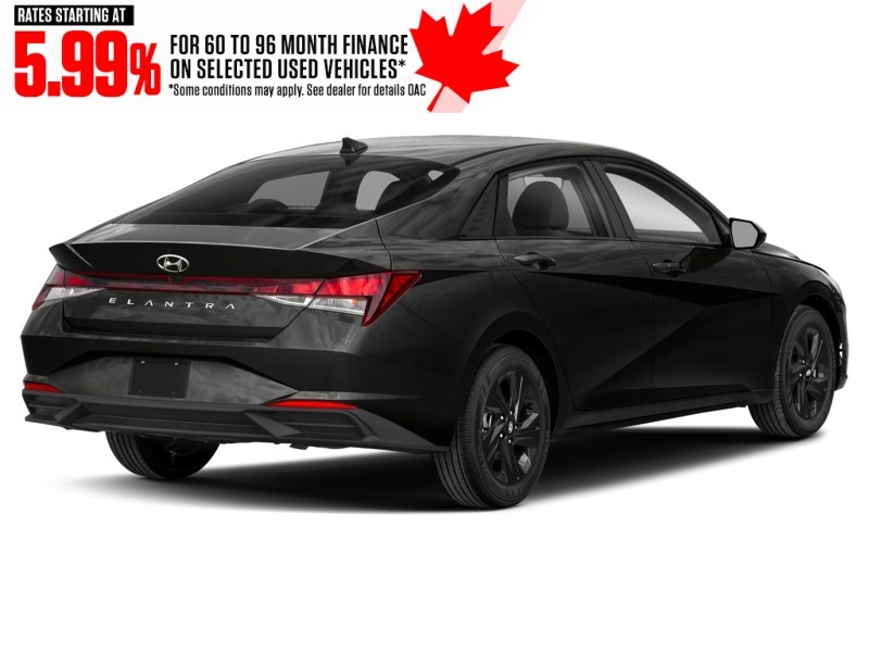 2023 Hyundai Elantra Preferred IVT w/Tech Pkg Space Black  Shot 4