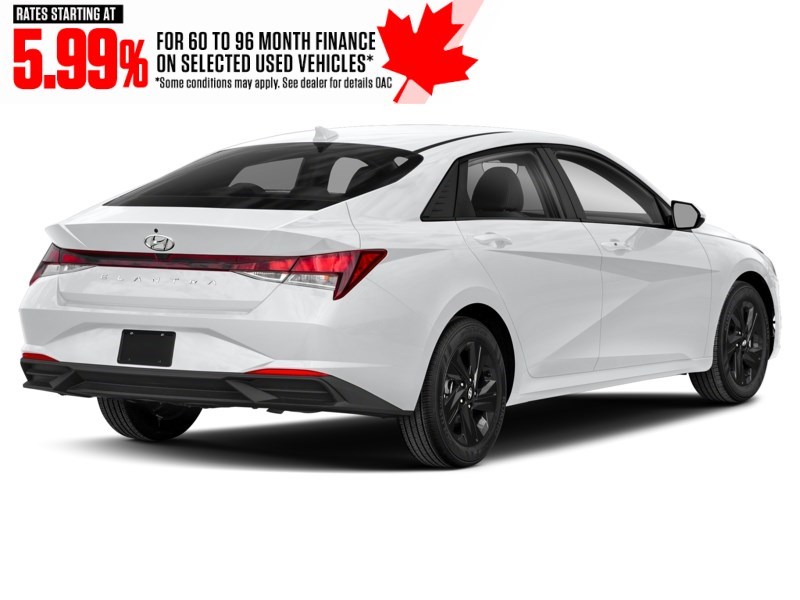 2023 Hyundai Elantra Preferred IVT w/Tech Pkg Polar White  Shot 16